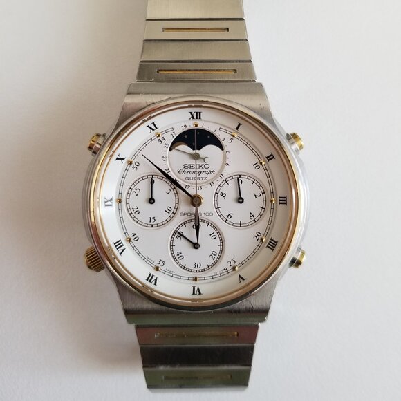 Seiko "Cruiser" 7A48-7000 - Japan! - Picture 1 of 8
